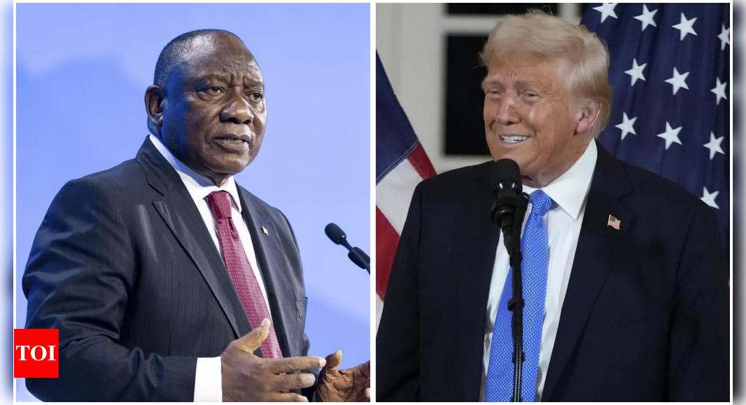 Trump freezes US aid to South Africa over land reform law – The Times of India