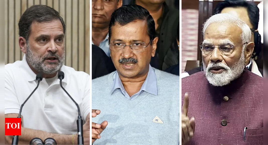 Delhi poll results highlights: BJP takes early lead, key AAP candidates trail