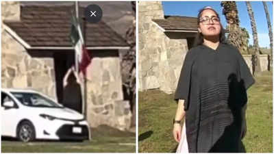 ‘This is Mexican land, motherf***er’: Activist arrested for replacing American flag with Mexican flag at California’s park