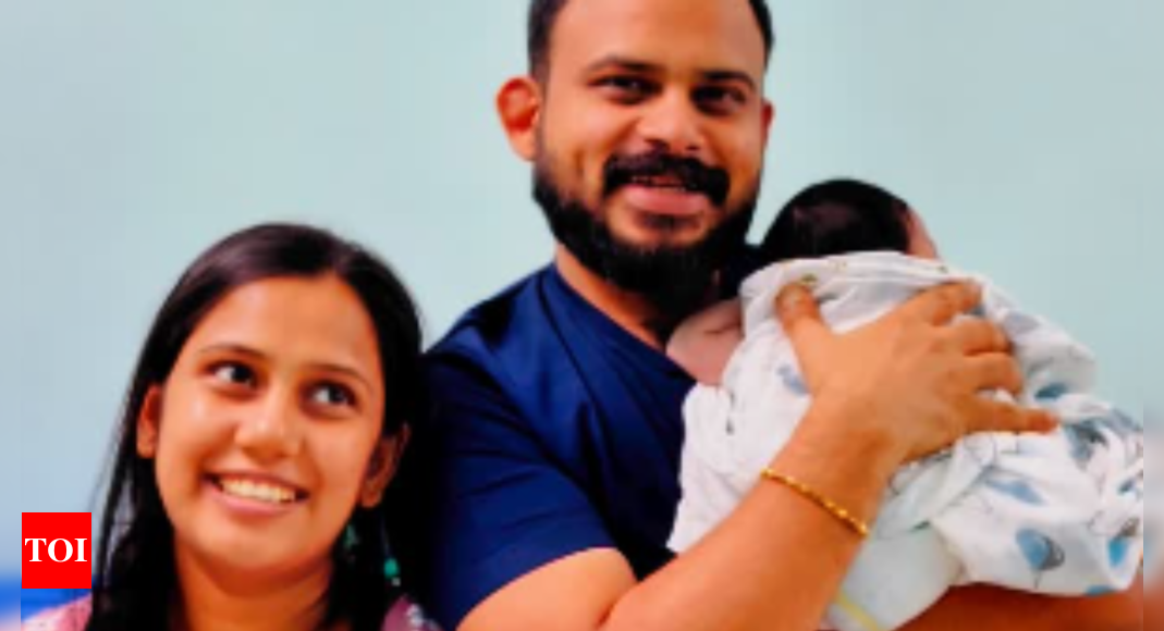 TV stars Devika Nambiar and Vijay Madhav welcome baby girl