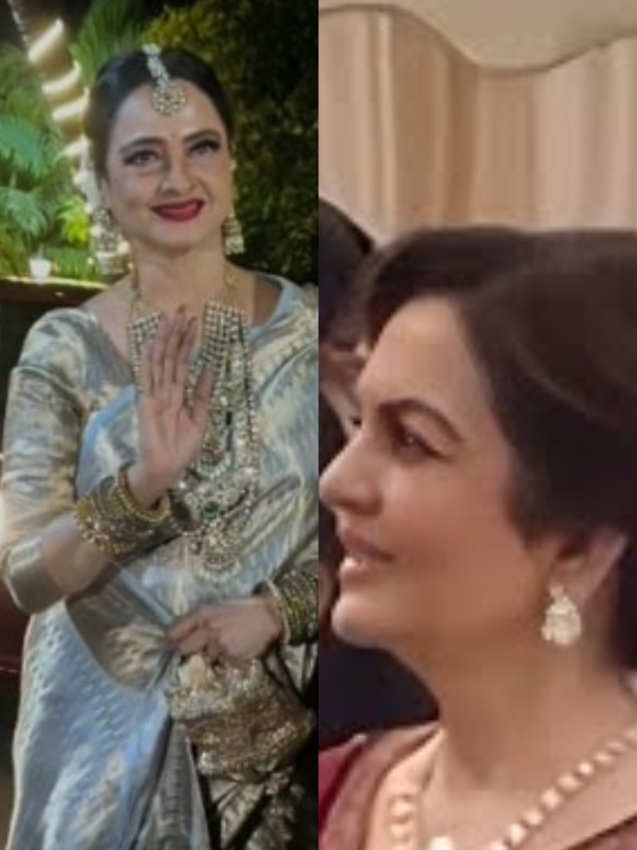 Nita Ambani to Rekha: Who wore what to Priyanka Chopra’s brother Siddharth’s wedding