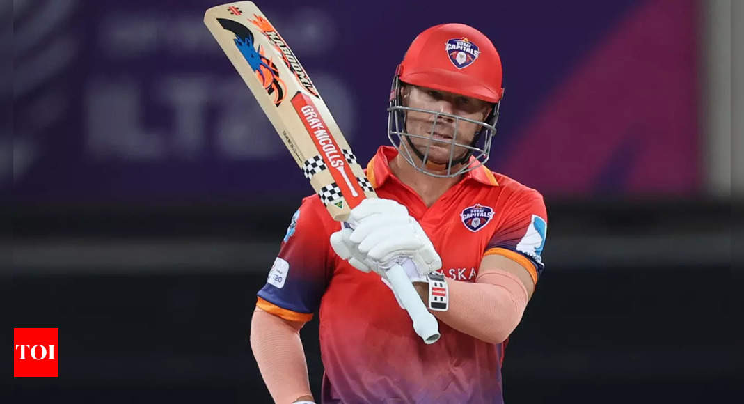 ‘Everyone’s excited’: David Warner confident as Dubai Capitals eye ILT20 glory | Cricket News – The Times of India