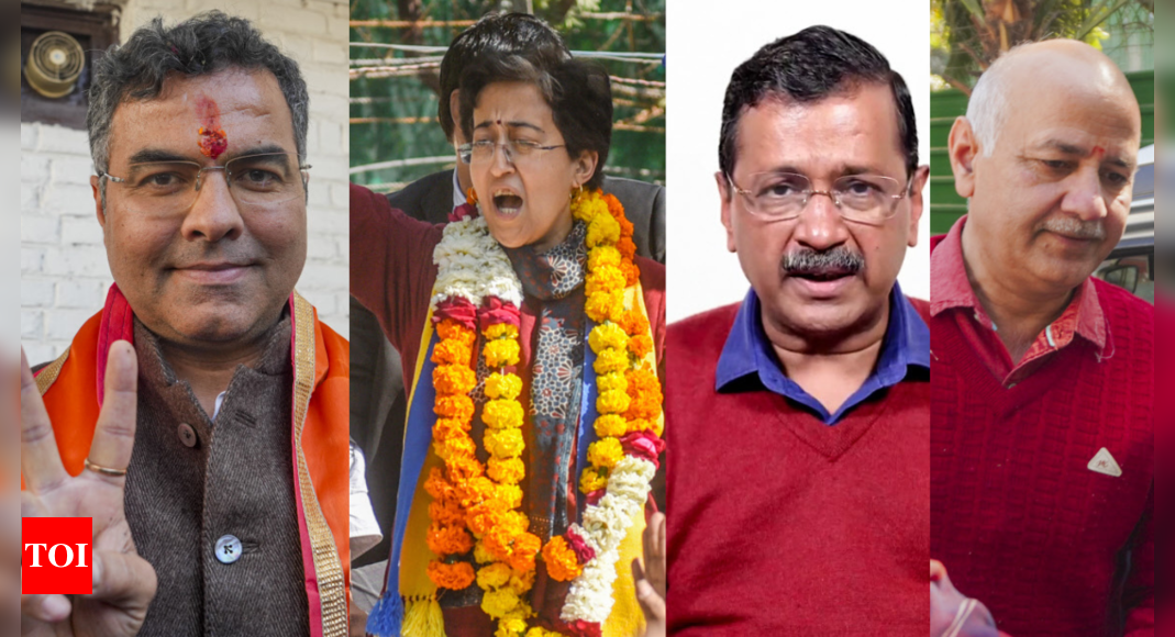 Top 10 winners and losers in Delhi elections 