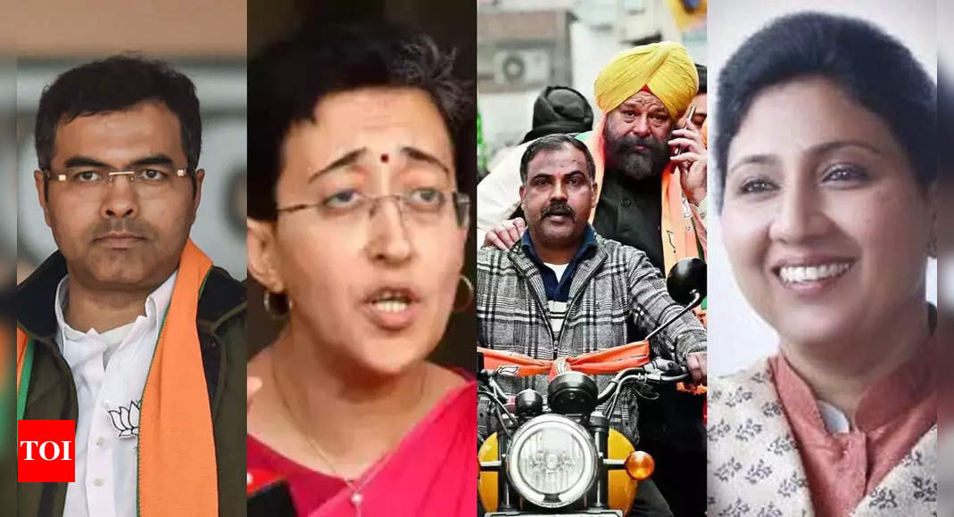 From Parvesh Verma to Atishi: Who are the giant slayers in Delhi assembly elections