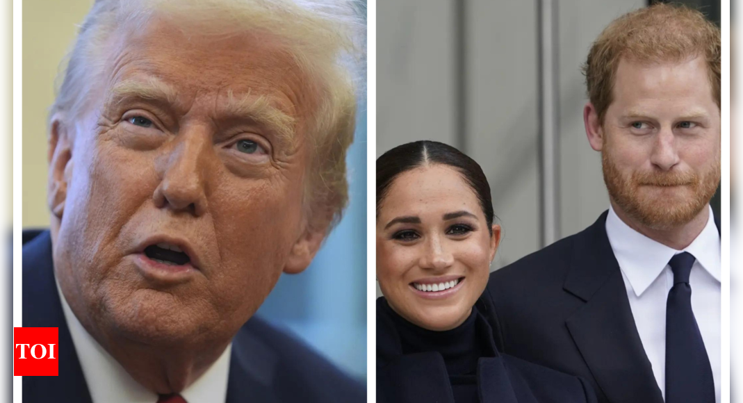 Donald Trump thinks Prince Harry has enough problems with 'terrible' Meghan Markle. He won't deport him