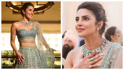 Did you know Priyanka Chopra wore a stunning emerald necklace at brother Siddharth Chopra's wedding that took 1600 hours to make? DEETS inside