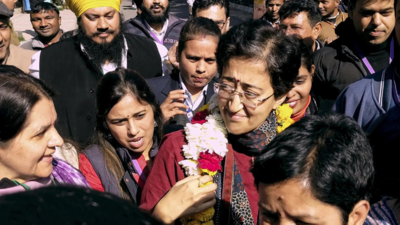 Sitting CM Atishi earns a consolation win for AAP, not without scare