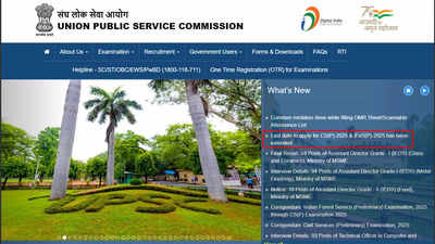 UPSC CSE 2025 prelims registration deadline extended to February 18, check official notice here – The Times of India