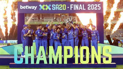 'Not just one or two guys; everyone played a part': Captain Rashid Khan as MI Cape Town clinch maiden SA20 title