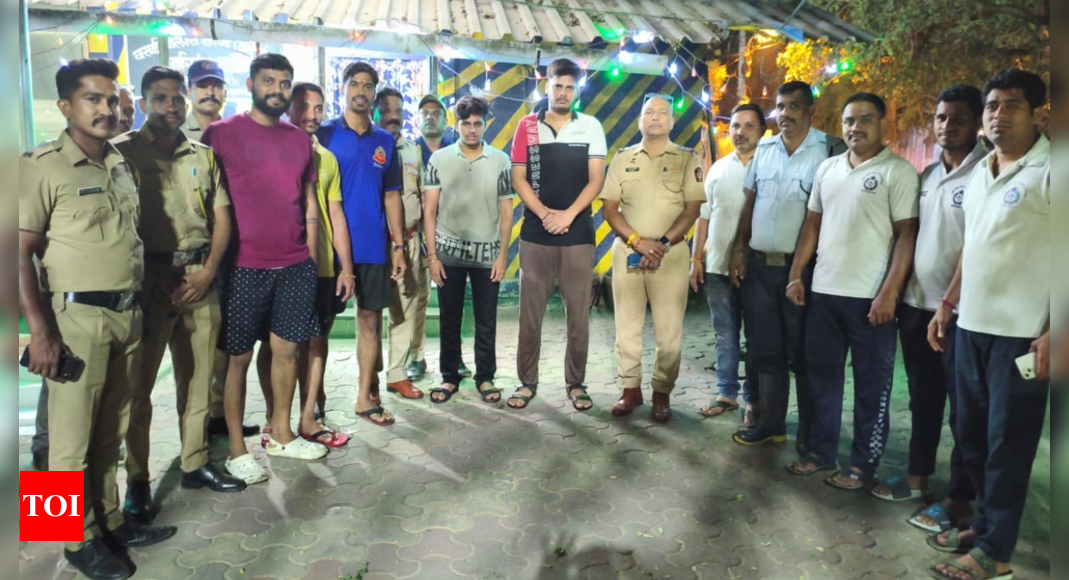 2 youths rescued from rising tides at Vasai's Bhuigaon Beach