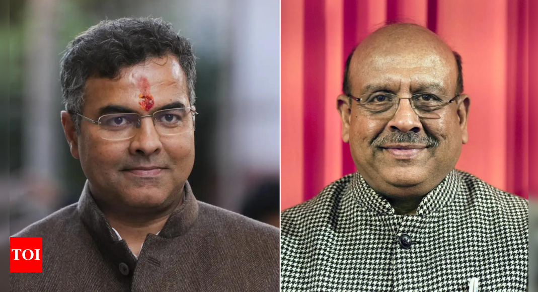  Delhi CM likely to be an MLA; Parvesh Verma, Vijender Gupta in race | India News - The Times of India