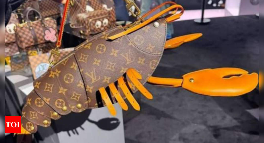 Louis Vuitton unveils INR 14 lakh lobster-shaped bag at Paris Fashion Week