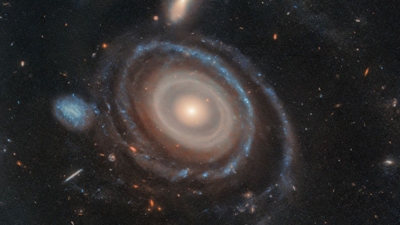 Nasa finds rare ‘bullseye’ galaxy with 9 star-filled rings, 250,000 light-years wide