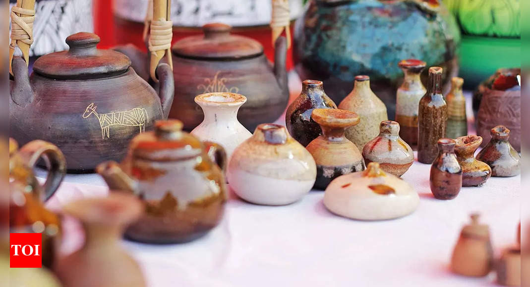 A heaven for pottery lovers!