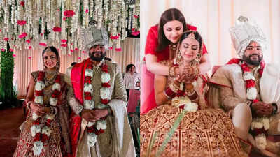 Parineeti Chopra's mother Reena Chopra shares dreamy pictures from Siddharth Chopra and Neelam Upadhyaya’s wedding