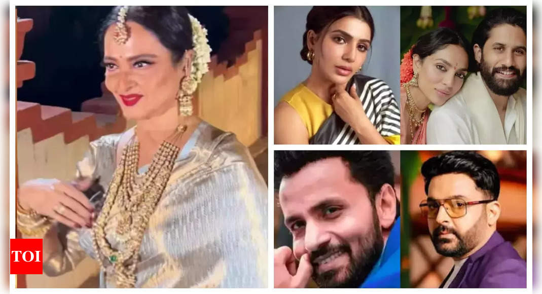 Naga Chaitanya on reveals if he divorced Samantha Ruth Prabhu due to Sobhita Dhulipala, Rekha allegedly renting Priyanka Chopra's wedding necklace: Top 5 news