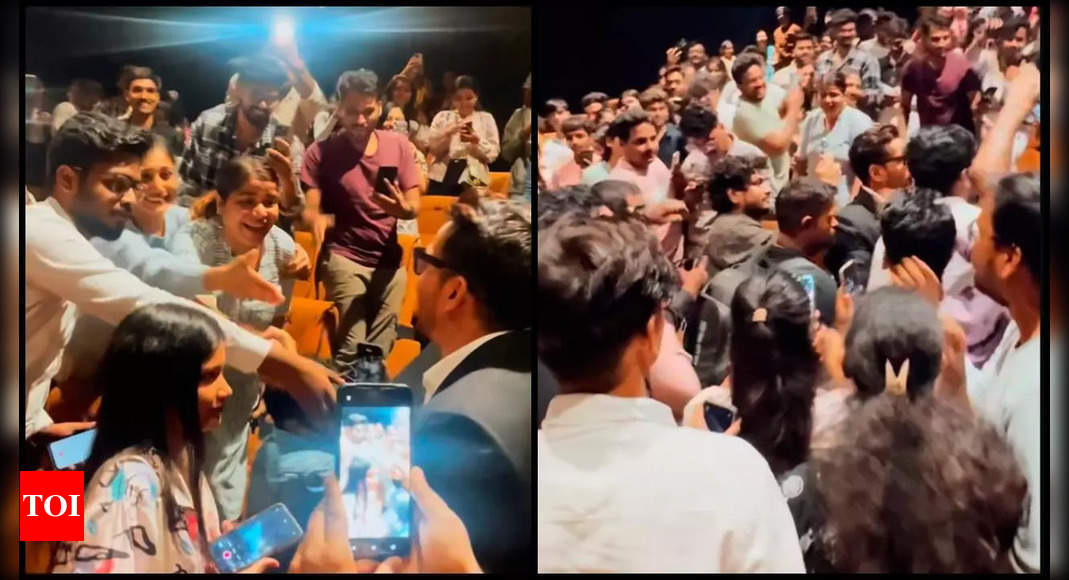 Harshvardhan Rane Surprises Fans at 'Sanam Teri Kasam' Re-release Screening