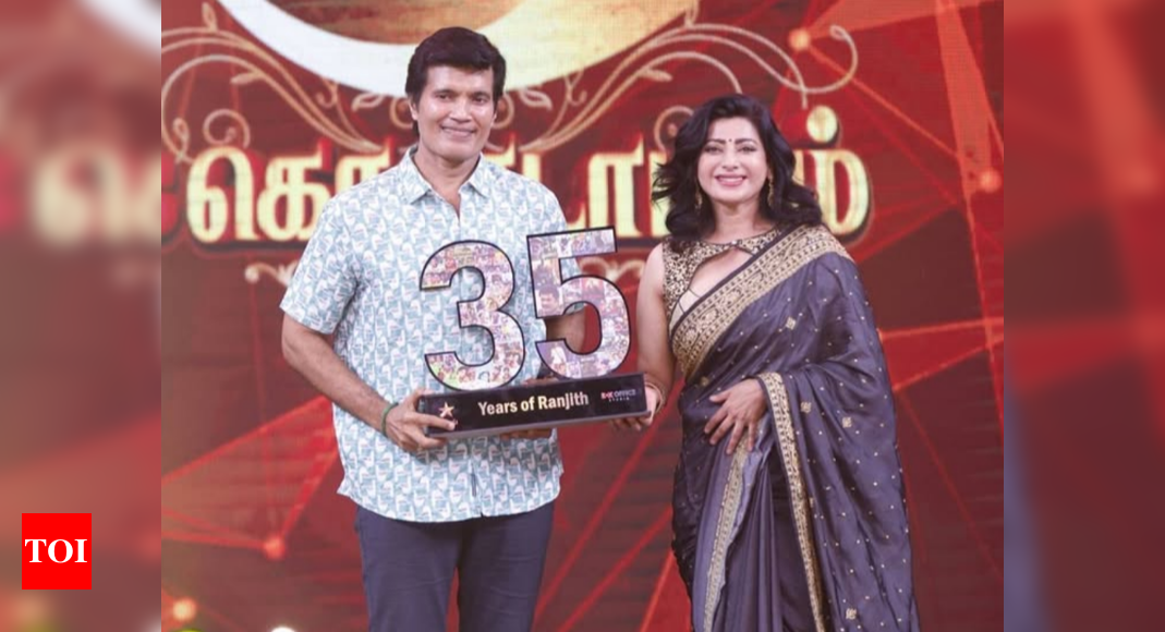 Bigg Boss Tamil 8 Kondattam: Ranjith honored for 35 years in the industry