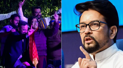 ‘Atishi danced after Kejriwal’s plan to defeat her failed’: BJP leader Anurag Thakur