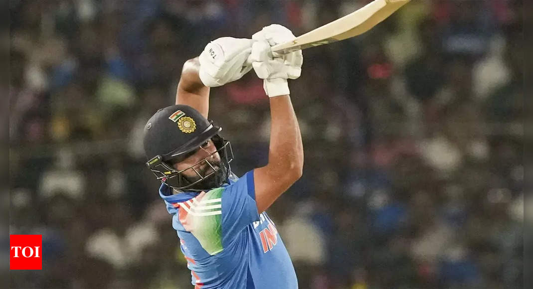 Rohit Sharma overtakes Chris Gayle to become second-highest six-hitter in ODIs