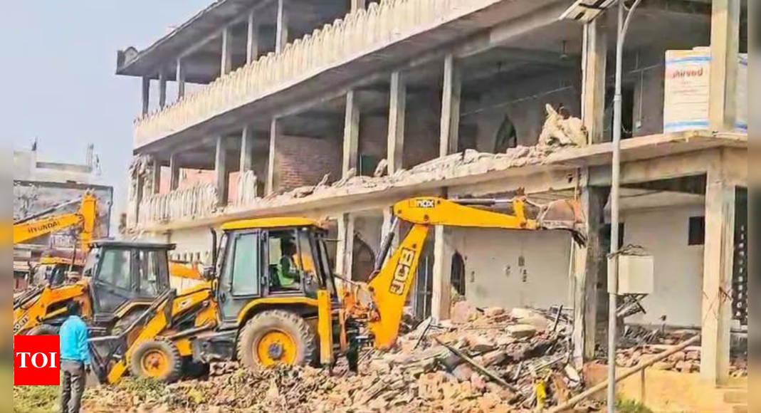 UP demolishes portion of mosque 'built on encroached govt land'