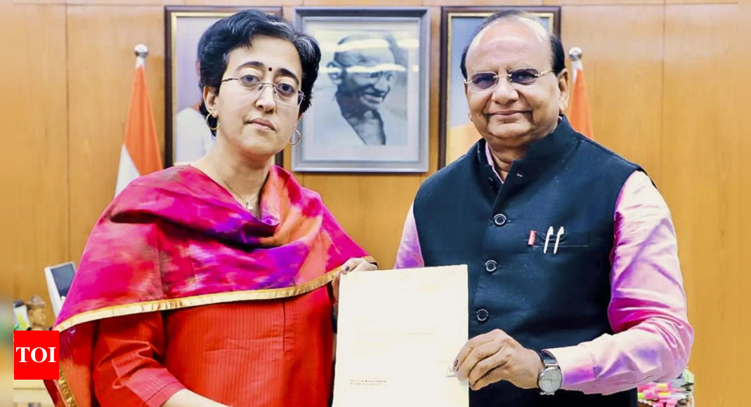 You lost due to curse of Yamuna, LG V K Saxena tells Atishi