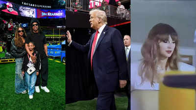 NFL Super Bowl 2025: Taylor Swift, Donald Trump, Beyonce, Lionel Messi and More Celebs Shine in Stadium