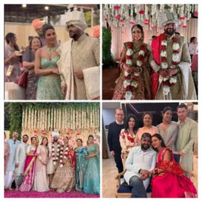 Priyanka and Nick shares glimpse of priceless moments from Siddharth's wedding