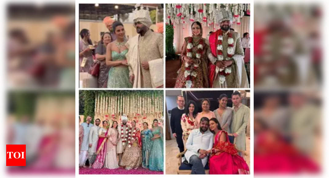 Priyanka and Nick shares glimpse of priceless moments from Siddharth's wedding