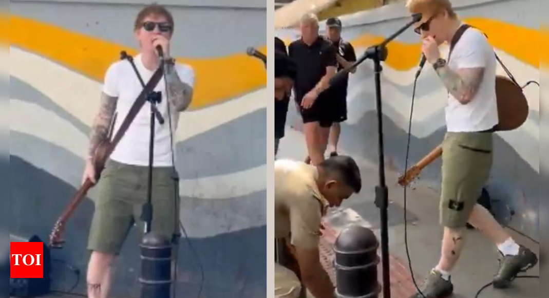 'I refused': DCP defends stopping Ed Sheeran's busking; singer says had permission