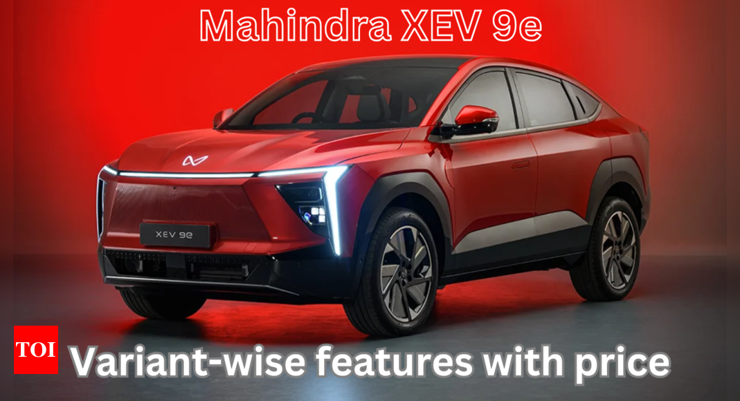 Mahindra XEV 9e: Variant-wise price with features explained