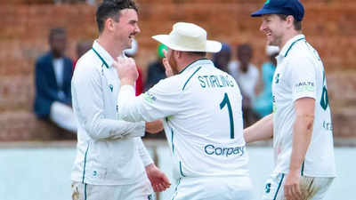 Spinner Matthew Humphreys stars as Ireland beat Zimbabwe by 63 runs in one-off Test