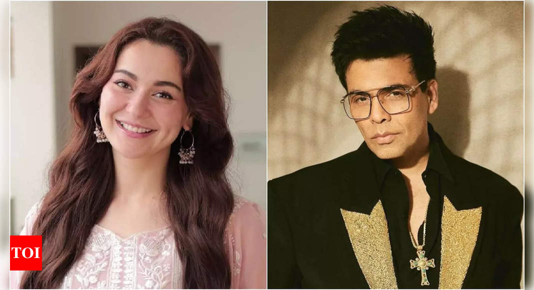 Pakistani star Hania Aamir is open to making her Bollywood debut with Karan Johar: 'If it’s a good project...'