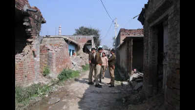 6 months after Muharram riots, 11 Muslim families return to ruins in ...