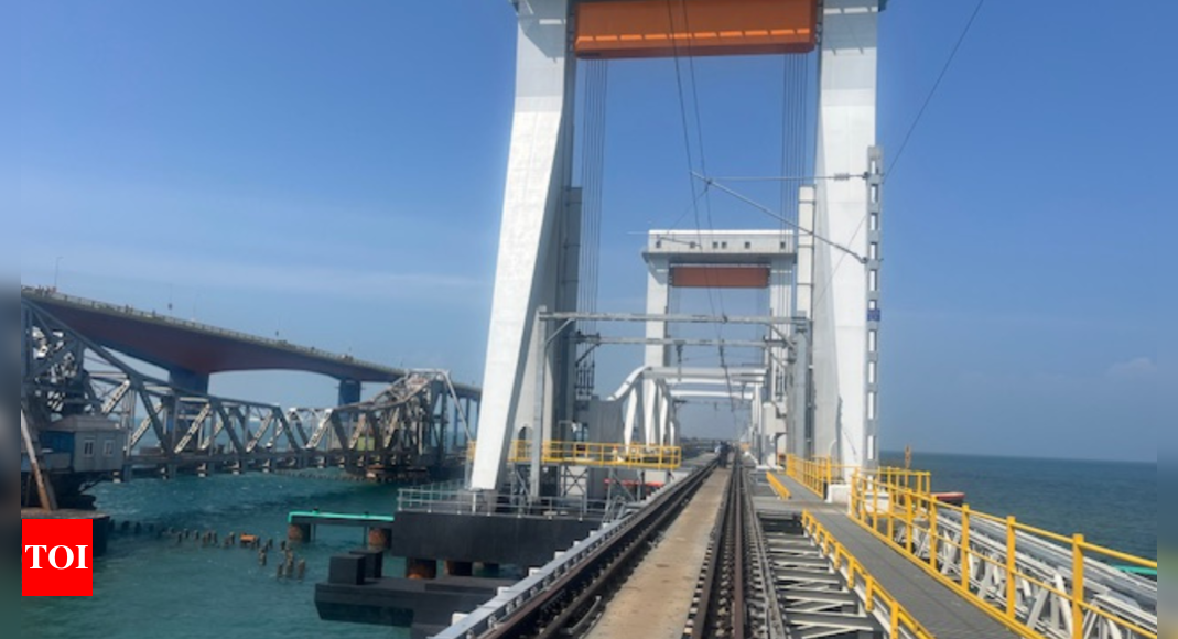 India’s first vertical sea bridge at Pamban set for opening by March 2025