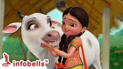 Nursery Rhymes in Telugu: Children Video Song in Telugu 'Cow'