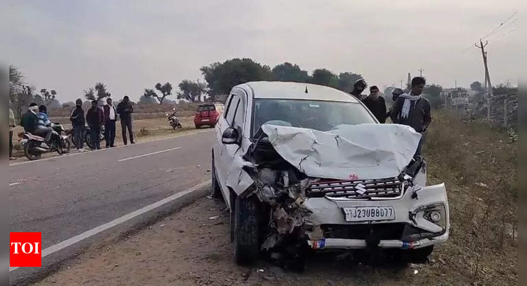 Woman, 2 daughters killed, 2 of family hurt in accident | Jaipur News ...