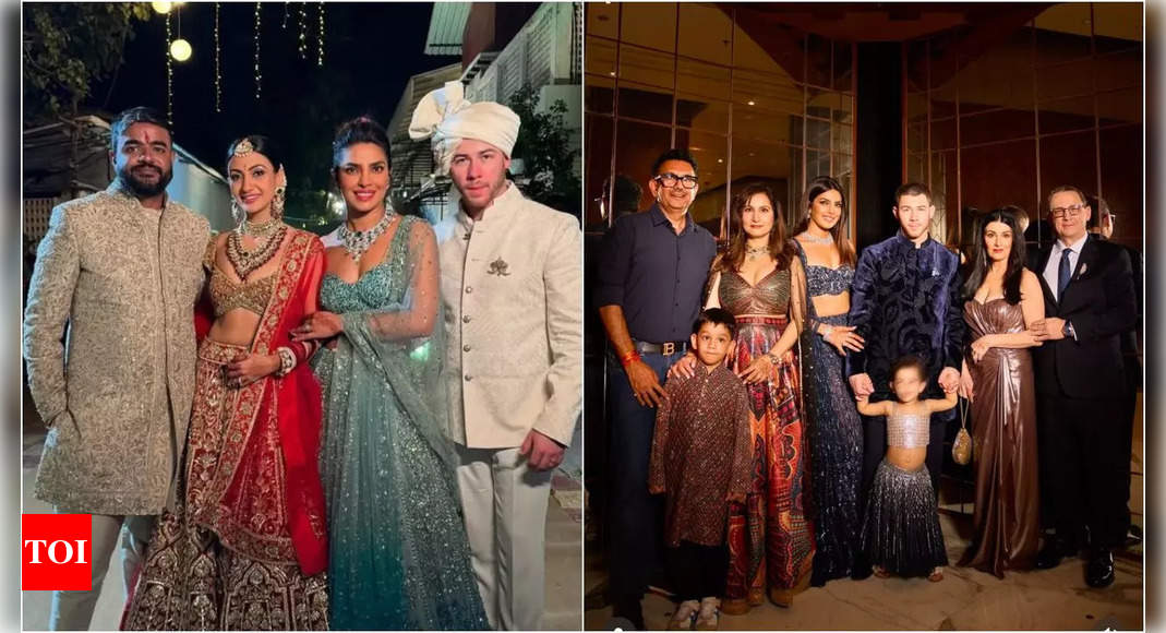 Unseen pictures of Priyanka Chopra and Nick Jonas from Siddharth Chopra and Neelam Upadhyaya's wedding festivities showcase unforgettable moments