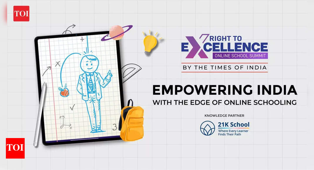 TOI’s Right To Excellence Online School Summit to explore the future of digital education - The Times of India