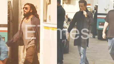 Ranveer Singh and Akshaye Khanna spotted shooting for Aditya Dhar's 'Dhurandhar' - EXCLUSIVE PICS