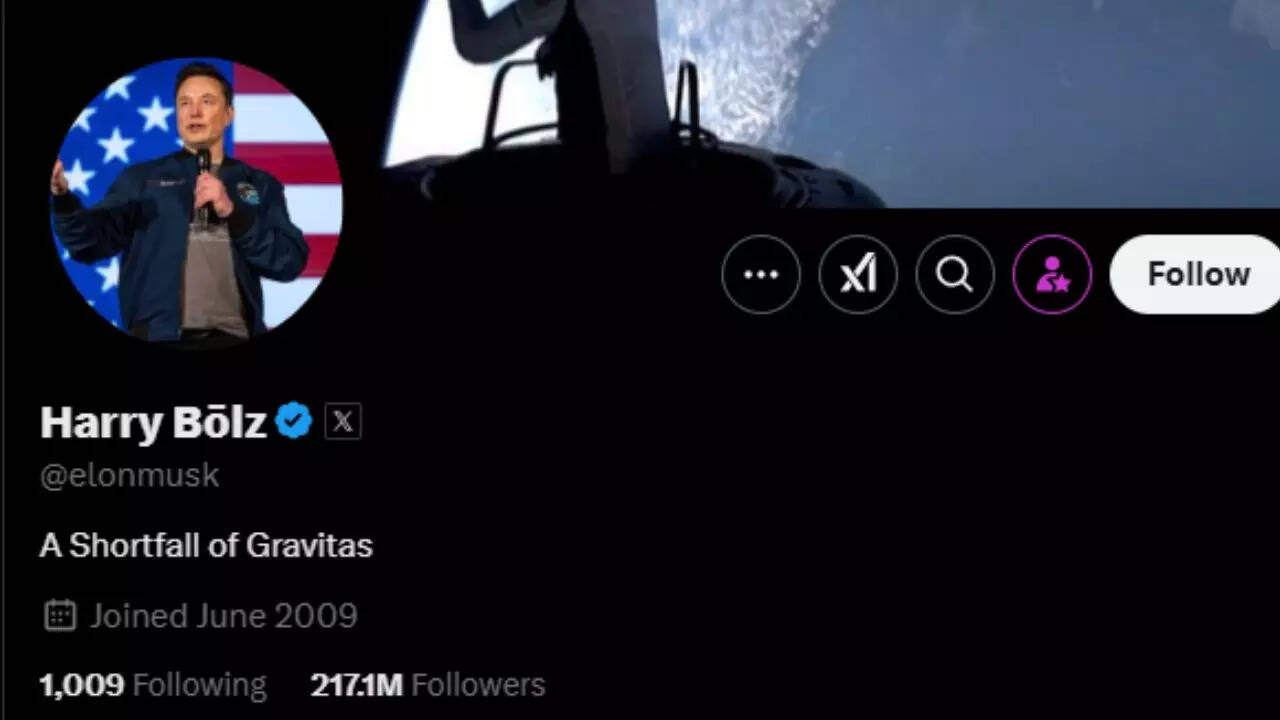 Elon Musk renames himself on X, take a look at what the netizens have to  say - The Times of India