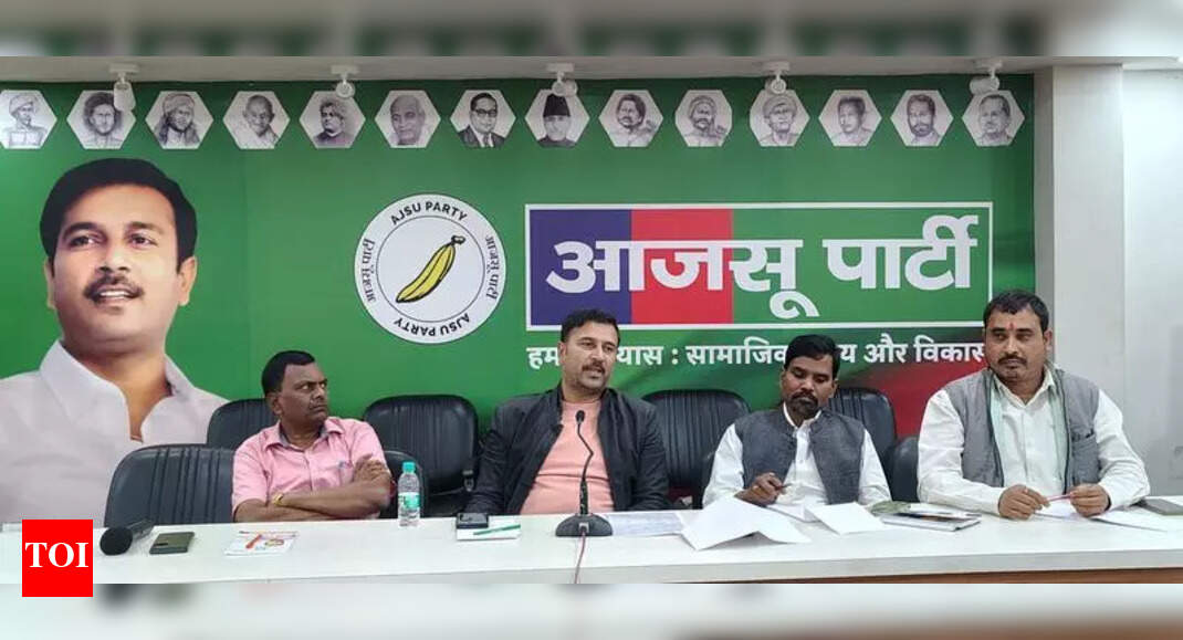 Ajsu preps for local body elections | Ranchi News - The Times of India