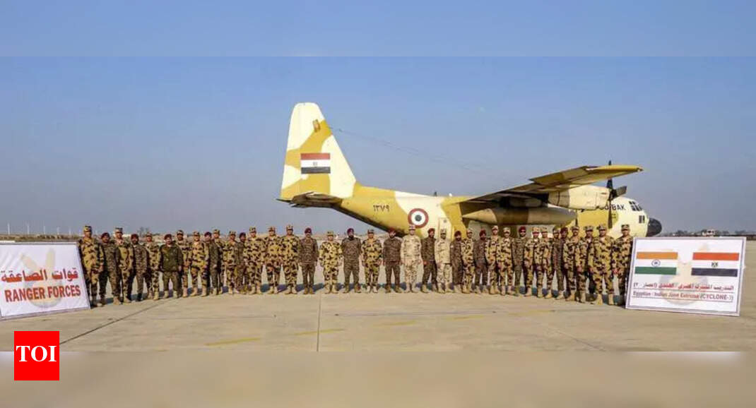 India-Egypt joint exercise ‘Cyclone’ begins in Bikaner | Jaipur News ...