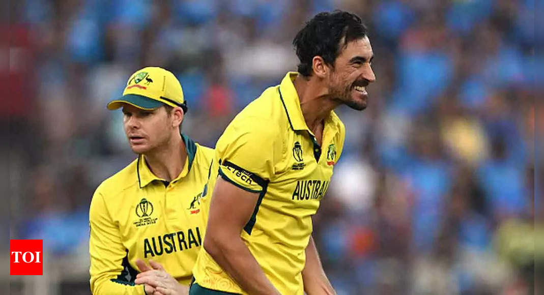 Champions Trophy: Mitchell Starc out, Steve Smith to lead Australia | Cricket News – The Times of India