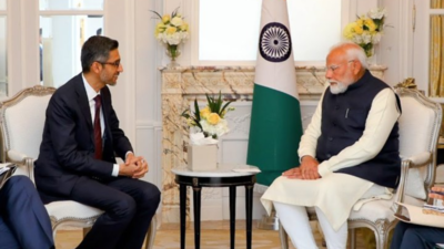 'Delighted': Sundar Pichai meets PM Modi, discusses 'opportunities AI will bring to India'