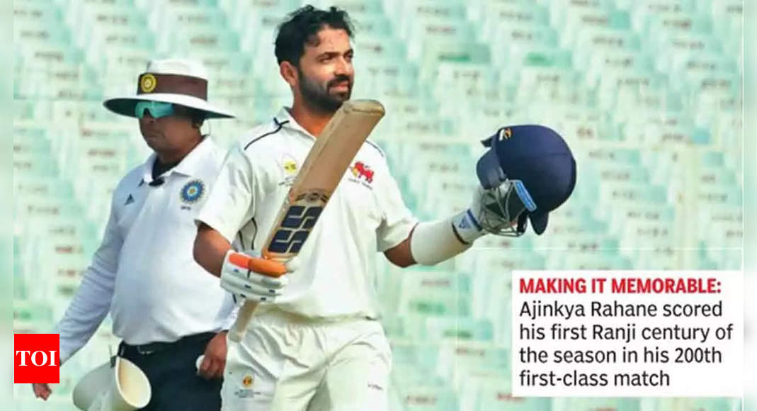 There’s still cricket left in me: Ajinkya Rahane | Cricket News – The Times of India