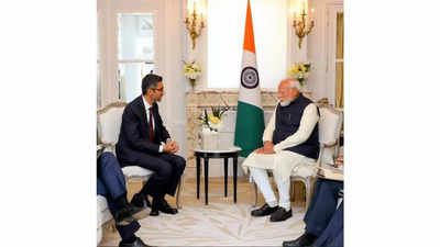 Google CEO Sundar Pichai meets PM Narendra Modi at Paris AI summit: “We discussed …”