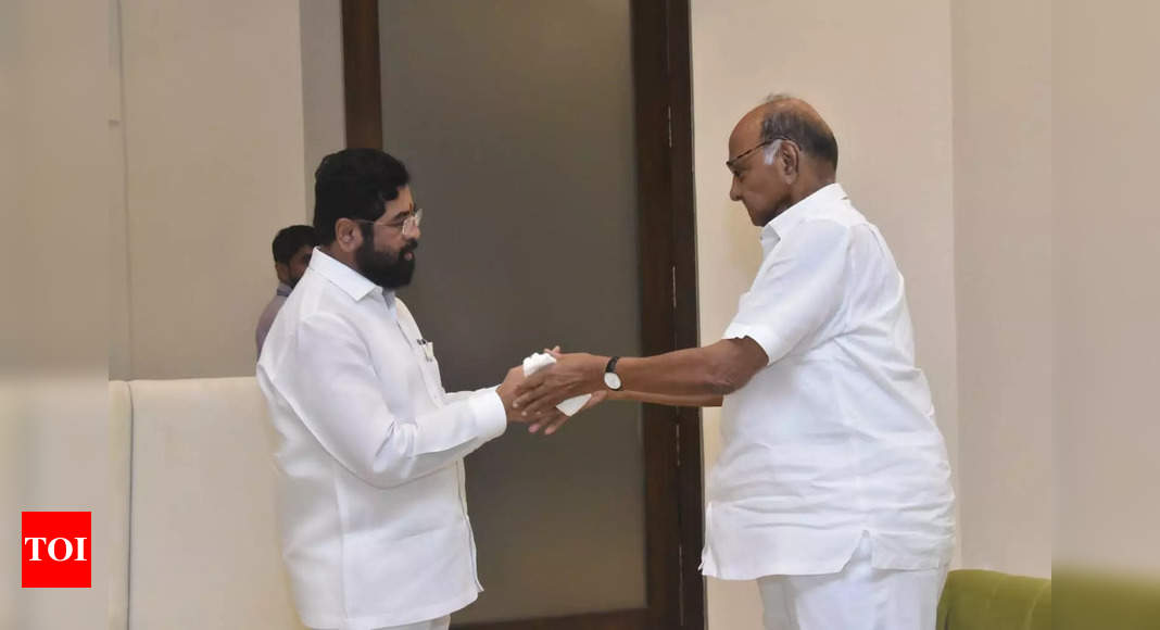 Sharad Pawar offers rare applause for Eknath Shinde for bridging political divides