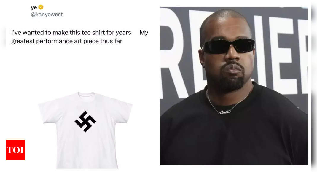 Kanye West's website SHUT DOWN over Nazi T-shirt sales; rapper dropped from talent agency