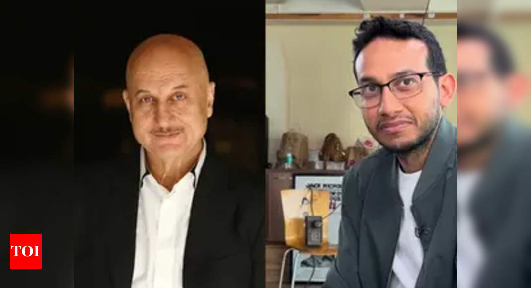 Anupam Kher prepares OYO founder Ritesh Agarwal for another profession